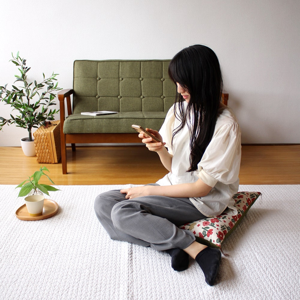 さんかく座布団 はるのおさんぽ