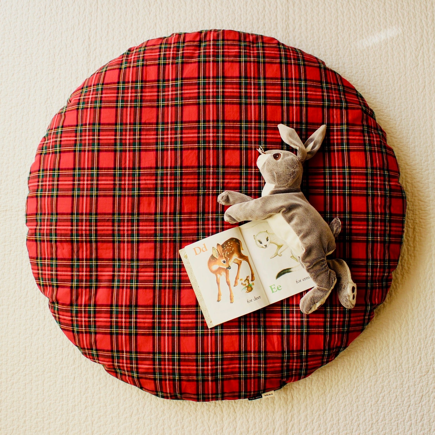 【NEW】せんべい座布団セット tartan