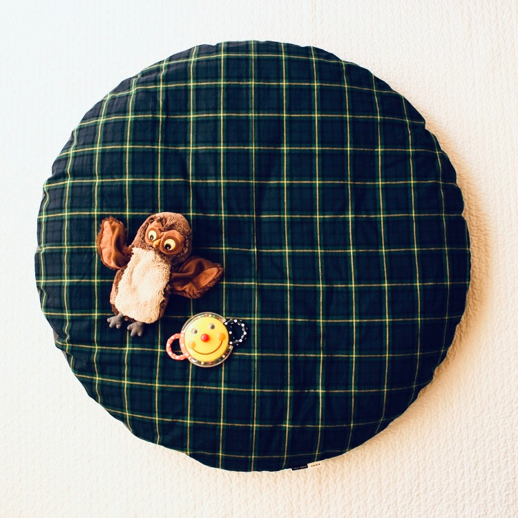 【NEW】せんべい座布団セット tartan
