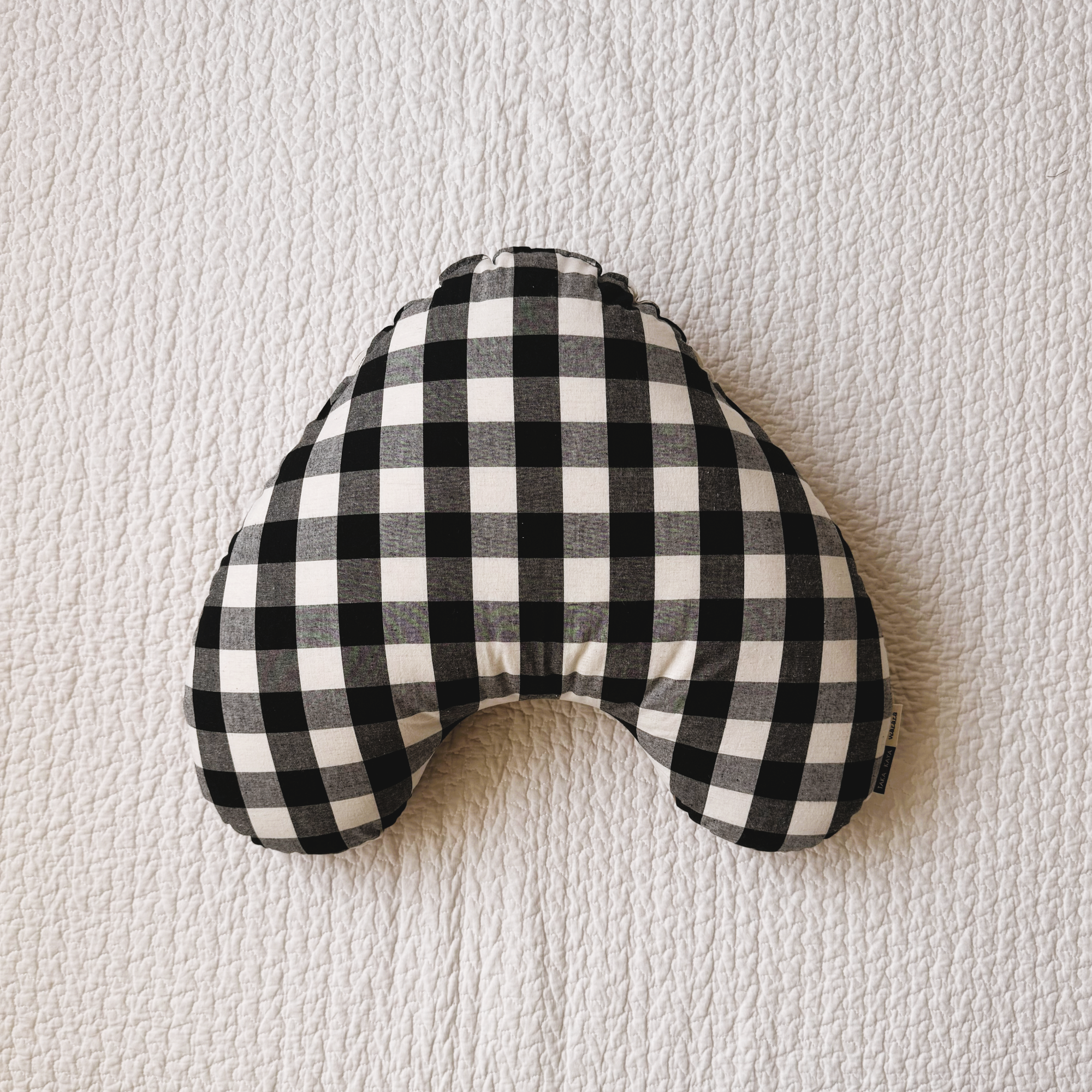 うたたねクッション utane gingham-check
