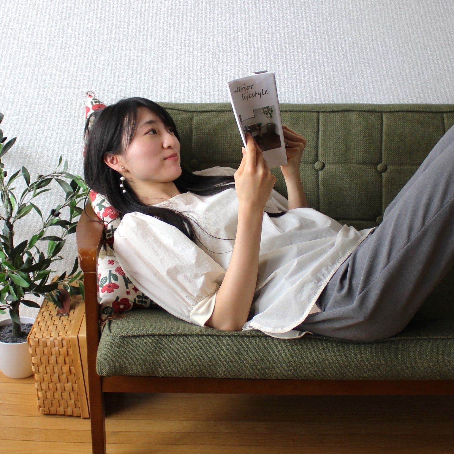 さんかく座布団 はるのおさんぽ