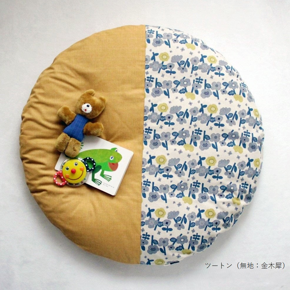せんべい座布団セット はるのおさんぽ あお