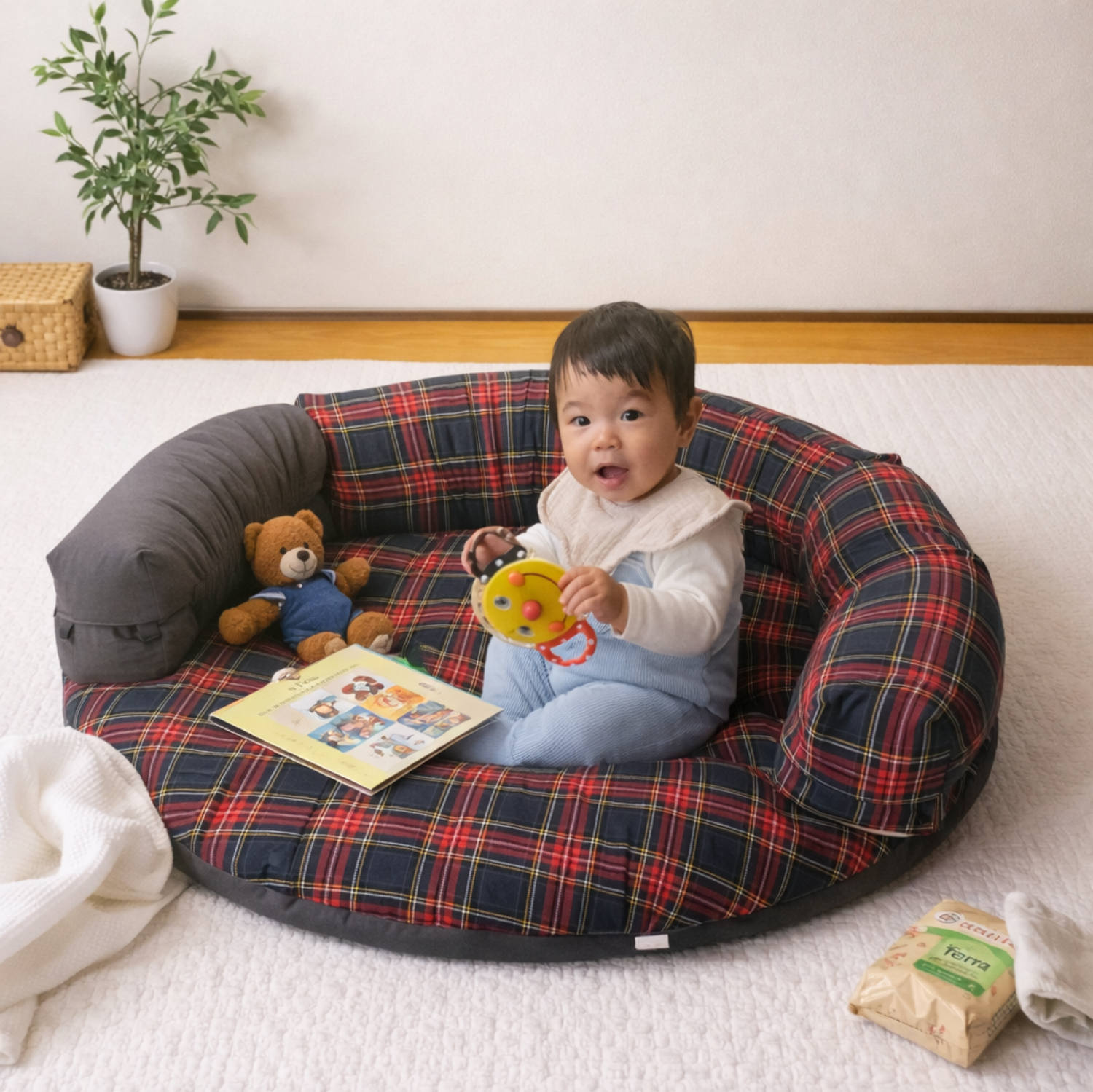 HUG ease はぐいーす　tartan