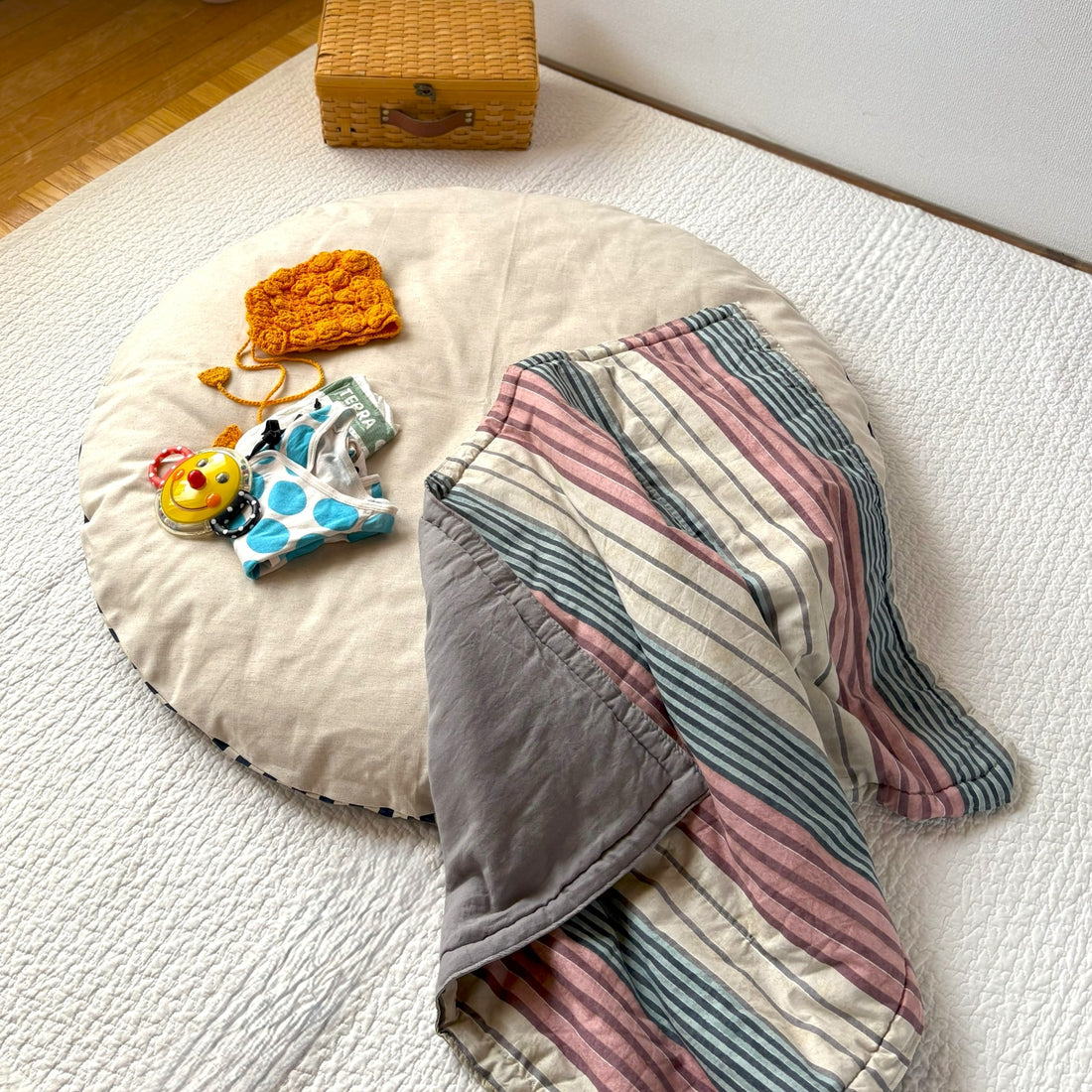 【数量限定】wararaのくつろぎケット（75×100㎝）