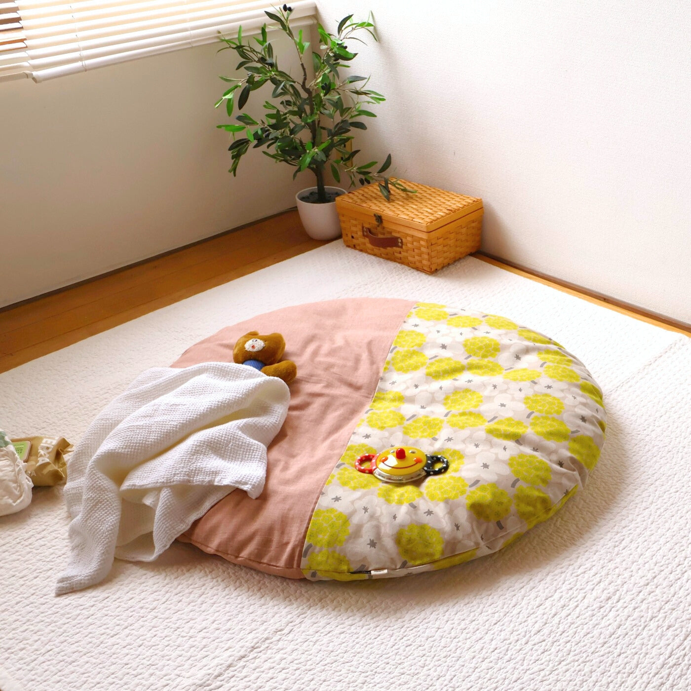 【NEW】せんべい座布団セット　おはなと里桜