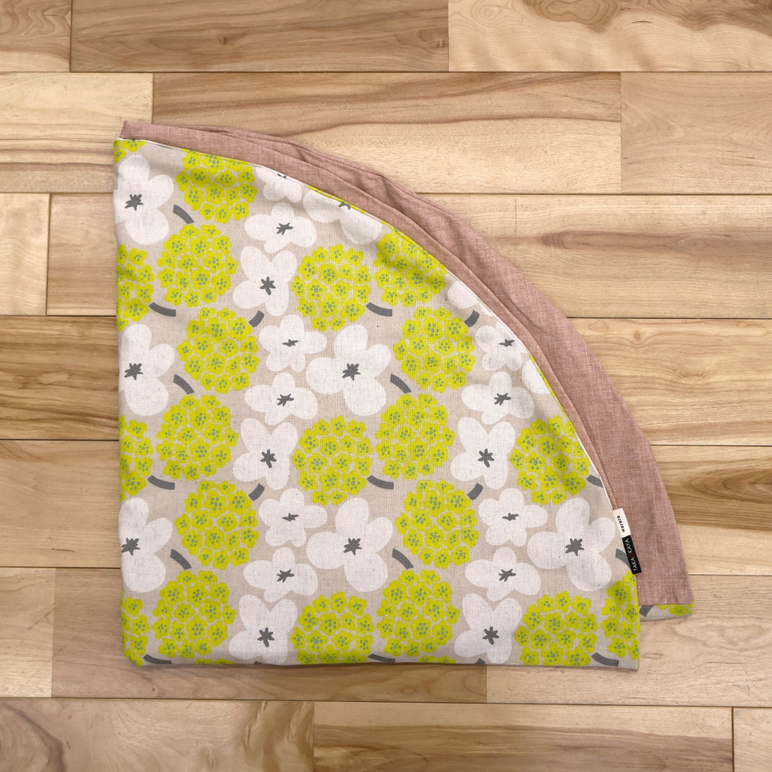 【NEW】せんべい座布団カバー　おはなと里桜