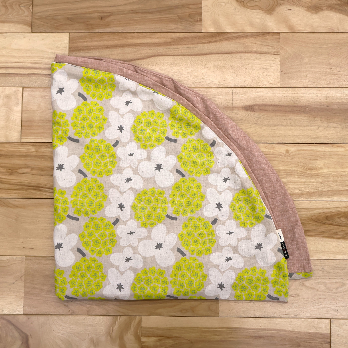 【NEW】せんべい座布団カバー　おはなと里桜