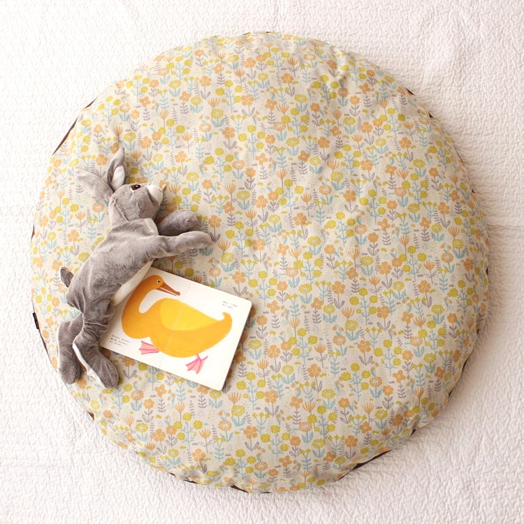 せんべい座布団カバー　お花畑